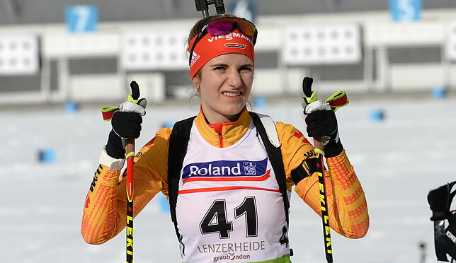 Vor dem Start: Emilie Behringer vom SC Todtmoos reichte es beim WM-Sprint zu Rang 60.