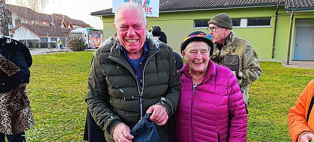 Bild 18: So schön war die gemeinsame Straßenfasnet in Oberlauchringen