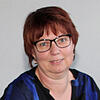 Petra Wölfe beim Interview in der SÜDKURIER-Redaktion Blumberg Bild: Bernhard Lutz
