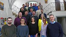 Sie treten am 9.&nbsp;Juni in Stetten a.k.M. an (jeweils von links): Jan-Kevin Hirlinger, Daniela Gulde, Stefanie Grieble-Stein, Tamika ...