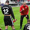 Mit Eifer dabei: Seit Sommer 2019 trainiert Daniel Pietzke mit seinem &bdquo;Co&ldquo; Manuel Merk den A-Kreisligisten Spvgg. ...