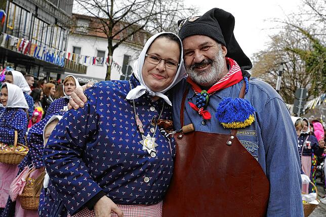 Ein Herz und eine Seele: Rebwiebermodder Bettina Kraus und Rebmeister Uwe Lupsina.