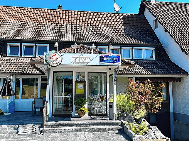 Haus mit Tradition: Das Café-Restaurant „Hildebrand“ am Zollhäusleweg in Villingen.
