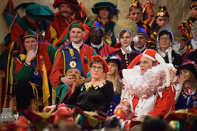 Bild 23: Bilder von der Narrengerichtsverhandlung gegen Annegret Kramp-Karrenbauer (1)