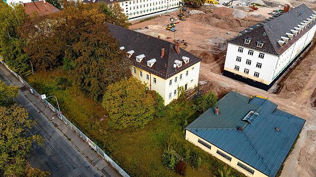 Blick auf das ehemalige Kasernenareal Mangin, heute Oberer Brühl, wo ein neues Wohngebiet entstehen soll. Allerdings hat sich kein ...