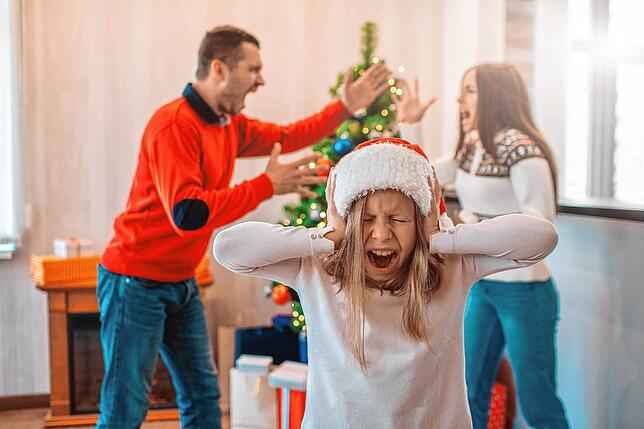 Gestresste Eltern, genervte Kinder und der große Zoff unterm Christbaum – rund um die Weihnachtsfeiertage kommt es in vielen ...