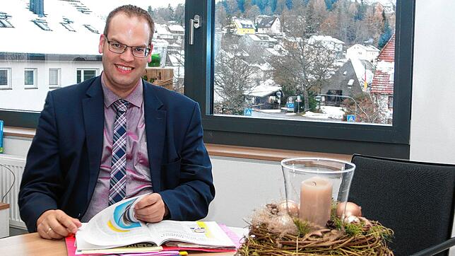 Andreas Braun kann in Unterkirnach in seine zweite Amtszeit starten. Bild: Cornelia Putschbach