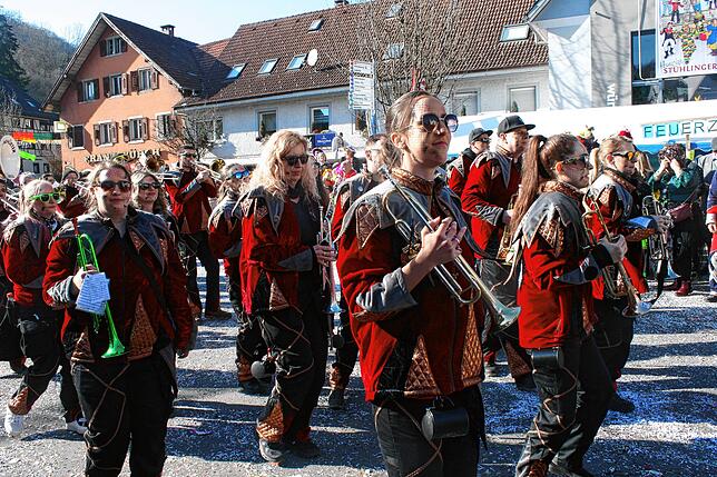 Bild 21: So schön war der Fastnachtsumzug in Stühlingen
