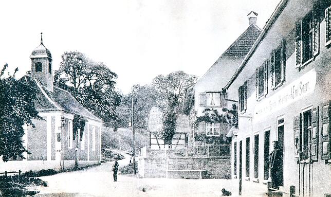 Die Laurentiuskapelle 1911.