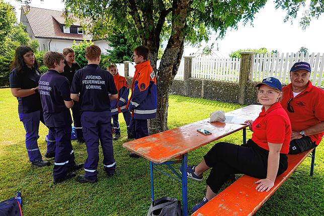 Bild 7: Bombenwetter und geniale Fernseicht beim HeRiGöSt Jugendfeuerwehr-Turnier