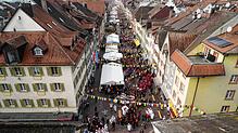 Bild : Narren, Kostüme und Stimmung: Die Highlights des Narrentreffens in Waldshut in Bildern