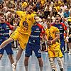 Beim letzten Heimspiel der Saison gab es für die HSG Konstanz um Michael Stotz (am Ball) nichts zu holen: Die Konstanzer unterlagen ...