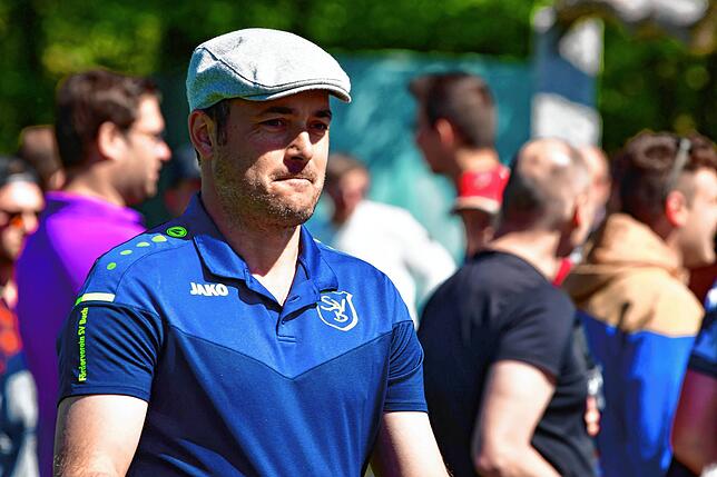Rekordsaison: Trainer Daniel Pietzke holte in seinem ersten Jahr 60 Punkte und führte den SV Buch auf Platz vier.