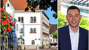 Seit September ist Manuel Kern Bürgermeister in Krauchenwies. Der Stadtverwaltung (im Bild das Rathaus) fehlt damit derzeit ein ...