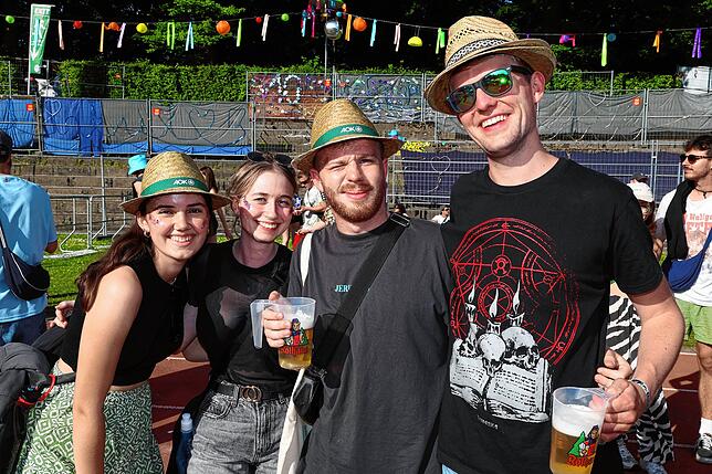 Bild 27: Am zweiten Tag des Campus-Festivals 2025 wird nochmals aufgedreht