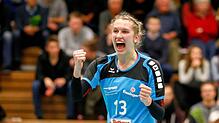 Matchwinnerin: Larissa Claaßen hatte mit mehreren Aufschlagserien großen Anteil daran, dass die Villingerinnen gegen Wiesbaden noch die ...