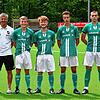 FC Zell (VL) Trainer Michael Schwald, Marius Lais, Aaron Reiß, Jonas Köpfer, David Bilic