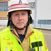 Markus Megerle, hier auf einem Bild vom August 2023, ist hauptamtlicher Gesamtkommandant der Feuerwehr Villingen-Schwenningen.