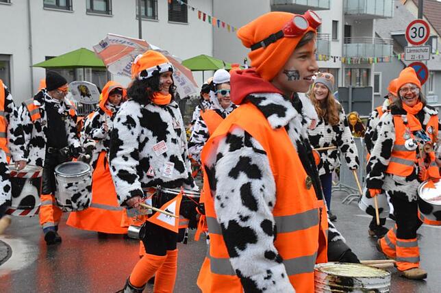 Bild 22: Bilder vom Narrensprung beim Ringtreffen des Alemannischen Narrenrings (Teil 1)