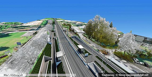Der Bahnhalt Brennet wird während des Betriebs umgebaut, so Projektmanager Krumpietz. Auch die Arbeiten an der Stromversorgung sollen im ...