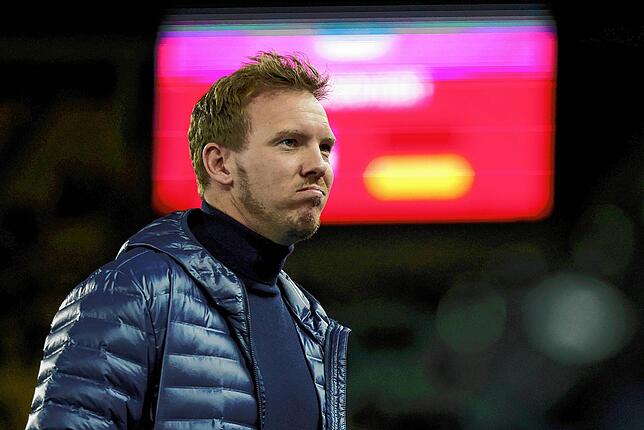 Deutschlands Bundestrainer Julian Nagelsmann vor dem Spiel.