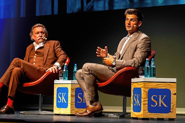 Ingolf Lenßen und Robert Scheel sind sich beim Thema Todesstrafe einig.