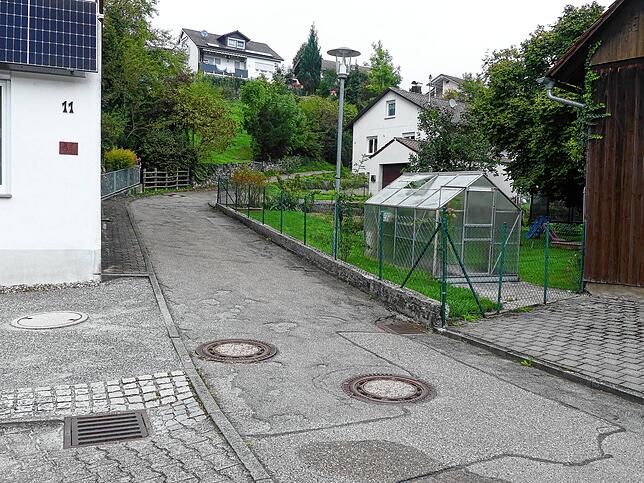 Für die Erneuerung des Kanals in der Heidbühlstraße sind 100.000 Euro im Haushalt eingestellt.