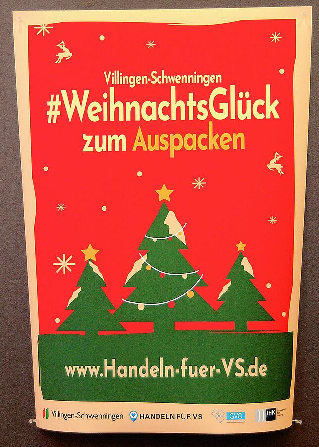 Bild 5: &bdquo;#Weihnachtsglück&ldquo; statt Weihnachtsmarkt in VS &ndash; Aktionen sollen Weihnachtsgeschäft beleben
