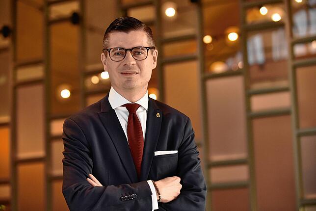 Michael Artner ist General Manager im Hotel Öschberghof.