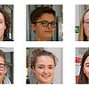 Sie begründen, warum sie fürs Klima die Schule schwänzen: Max Fesel, Paul Eutebach, Zoe Blumberg, Simon Winter, Jelena Anslik und ...