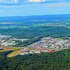 Die Gewerbesteuer &ndash; hier ein Blick auf das Gewerbegebiet östlich der Kernstadt Singen &ndash; gehört zu den wichtigsten ...