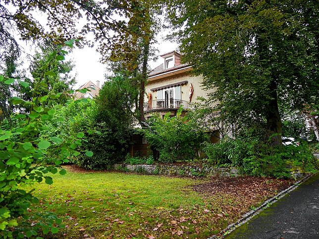 Die alte Villa und ein großer Garten: Laut Architekt wäre ausreichend Platz für einen Neubau plus Erhalt von Grün.
