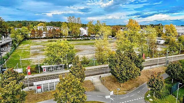 (Archivbild) Auf diesem Gebiet neben der Oberlohnstraße, der Bücklestraße und der Seehas-Haltestelle Fürstenberg, das als Bücklepark ...