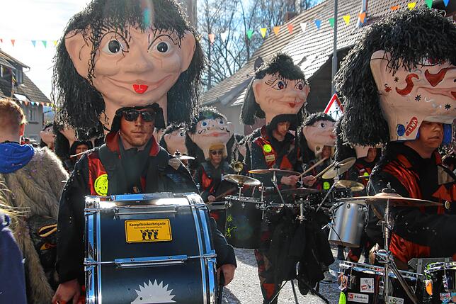 Bild 30: Bilder zum Narrentreffen in Schwerzen (2)
