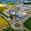 Am Hölzlekönig wurde 1972 die Städtefusion von Villingen und Schwenningen beschlossen. Der Hölzlekönig (im Bildvordergrund) soll ...