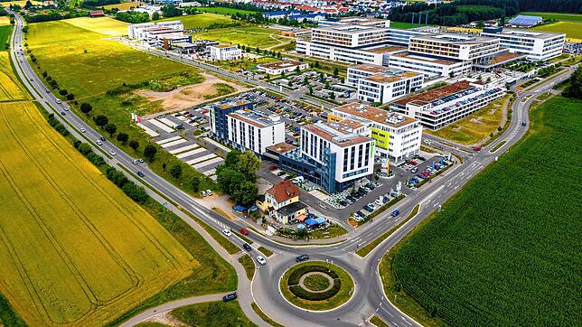 Am Hölzlekönig wurde 1972 die Städtefusion von Villingen und Schwenningen beschlossen. Der Hölzlekönig (im Bildvordergrund) soll ...