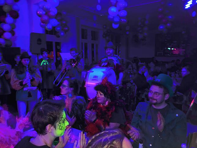 Volles Haus beim Füchsabend am Freitag.