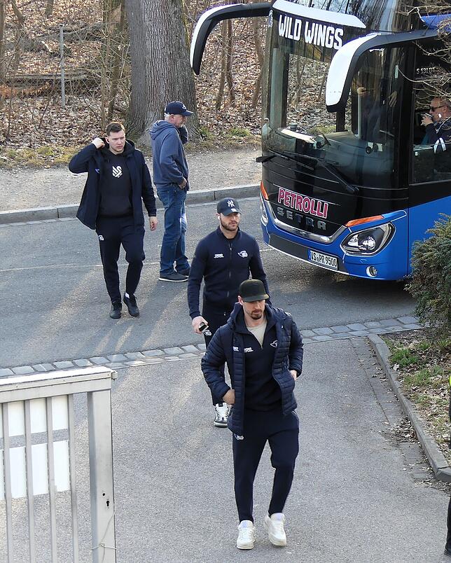 Bild 4: Unsere Bildergalerie vom ersten Playoff-Spiel der Wild Wings in Nürnberg