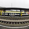 Ein Interregio-Express (IRE) und eine Regionalbahn stehen abfahrbereit im Bahnhof Waldshut. Seit dem Fahrplanwechsel im Dezember häufen ...