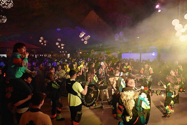 In der Görwihler Hotzenwaldhalle herrschte eine tolle Stimmung.