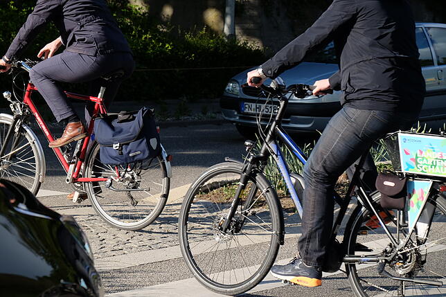 Bild 8: Über zehn Stationen durch Überlingen: Wo in der Stadt Gefahren für Radfahrer lauern