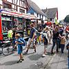 Bei der Fahrzeugschau der Feuerwehr herrschte reger Betrieb. Besonders die jüngsten Besucher waren fasziniert.