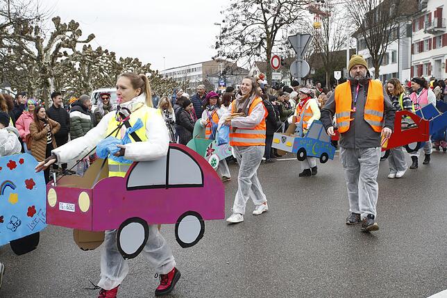 Bild 10: Kreuzlingen außer Rand und Band: Fasnachtsumzug 2025 in Bildern