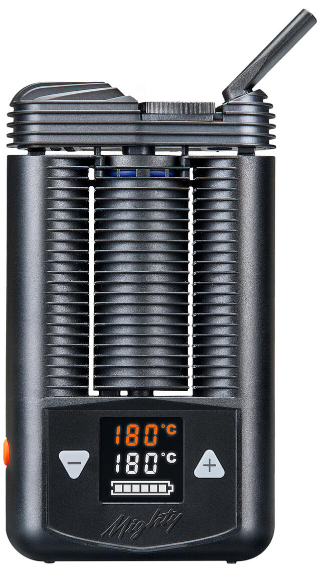 Mit solch einem Vaporisator wird medizinisches Cannabis verdampft und eingeatmet. Beide dafür in Deutschland zertifizierten Geräte ...
