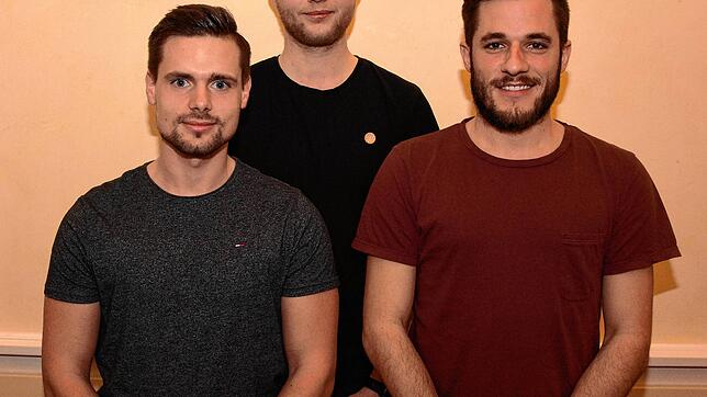 Die neuen Vorstandsmitglieder (v.l.): Beisitzer Markus Behringer (bestätigt), Schriftführer Florian Maier (neu gewählt), Beisitzer Alex ...