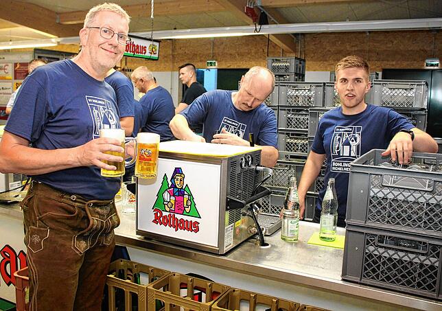 Bild 4: Auftakt des Heimatfest Sichelhenke in Bohlingen