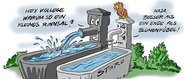 Bild 7: Das Jahr 2021 in zwölf Karikaturen