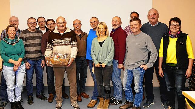 Sie bilden das Vorstandsteam der Storzinger Dorfgemeinschaft (von links): Cornelia Aemilius, Arthur Miller, Matthias Beck, Gerhard Beck, ...