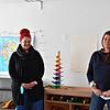 Severine Hellmuth (links) und Sabine Winkhardt arbeiten in der Kita im Grün in Litzelstetten. Durch die Corona-Krise hat sich ihr ...