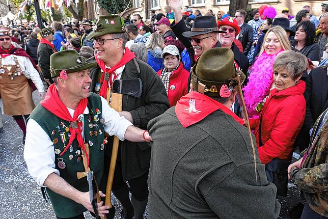 Bild 17: Bilder vom großen Fasnet Samschdig-Umzug der Poppele-Zunft (2)